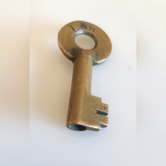 Railroad Switch Lock Key, L&N Adlake - Picture 6 of 8